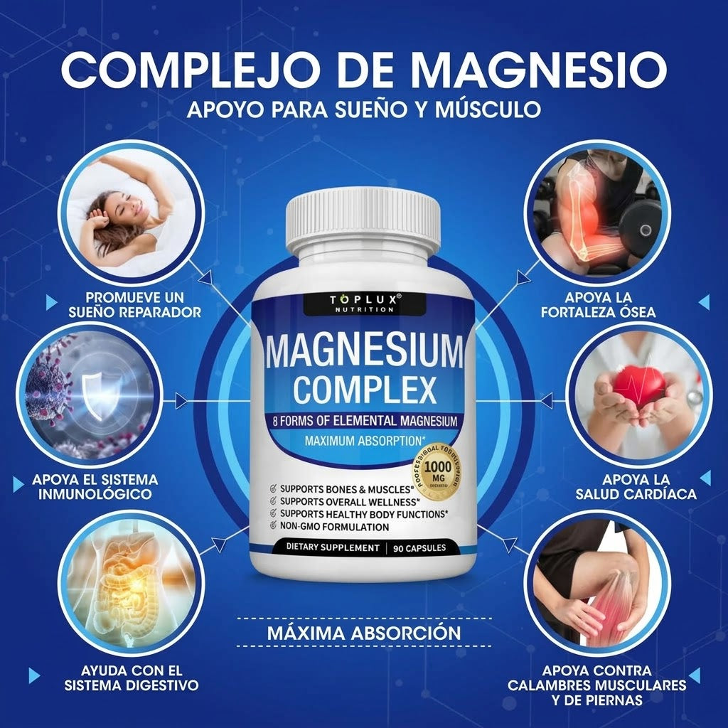 Magnesium Complex 1000mg 90 Caps
