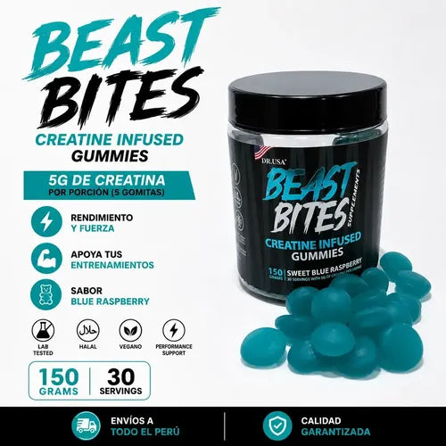 BEAST BITES CREATINA 150g